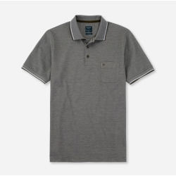 OLYMP Polo Casual olijfgroen