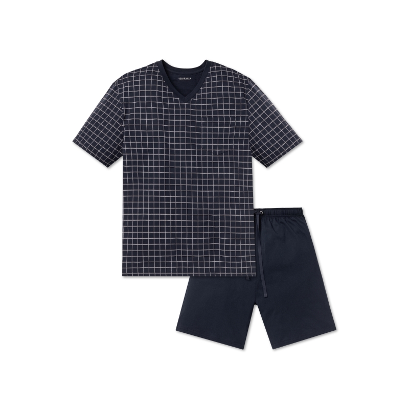 korte broek en korte mouwen heren pyjama shortama