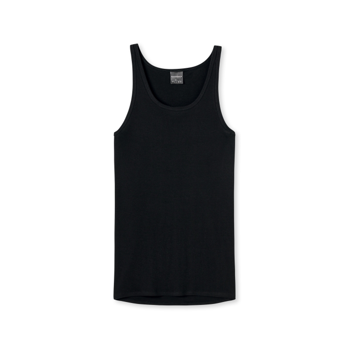 Schiesser heren singlet zwart