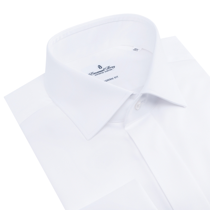 Emanuel Berg tuxedo modern fit wit