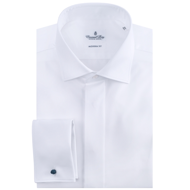 Emanuel Berg tuxedo modern fit wit