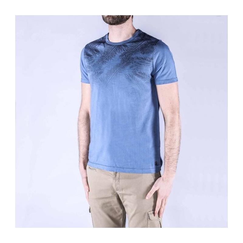 Distretto T-shirt blauw