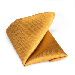 Pochet zijde goudgeel