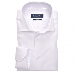 LCF overhemd slim fit wit