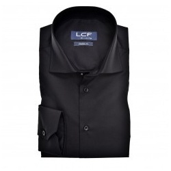 LCF overhemd modern fit zwart